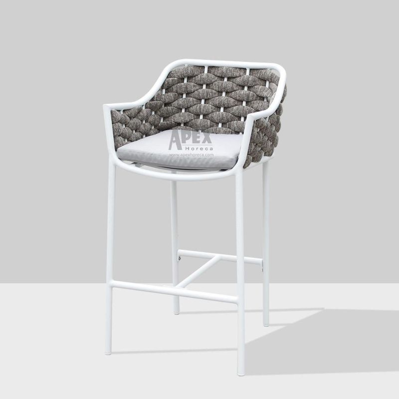 Hot Sale Garden Terrace Outdoor Furniture Aluminum Olive Rope Chair