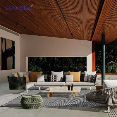 Outdoor Furniture Rattan Garden Sofa Sectional Sofa