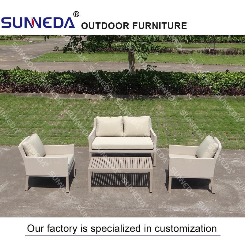 Superior Office Style Garden Furniture Outdoor Cafe Morden & Leisure Sofa Set