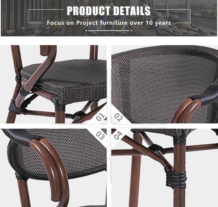 Restaurant Furniture Coffee Shop Rattan Chairs for Dining (SP-OC368)