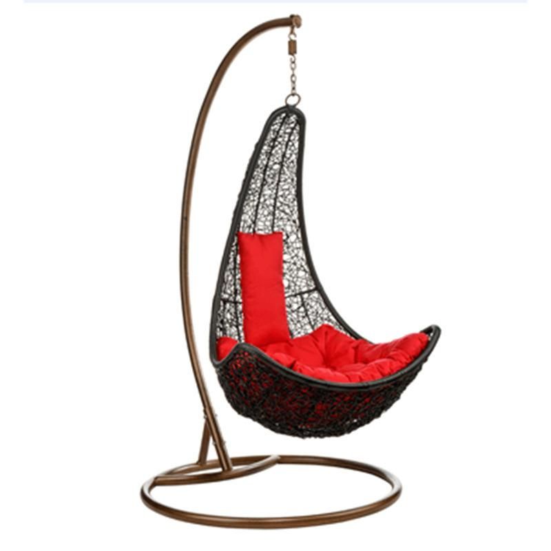 Wholesale Garden Outdoor Indoor Patio Lounge Rattan Padded Swing Chair