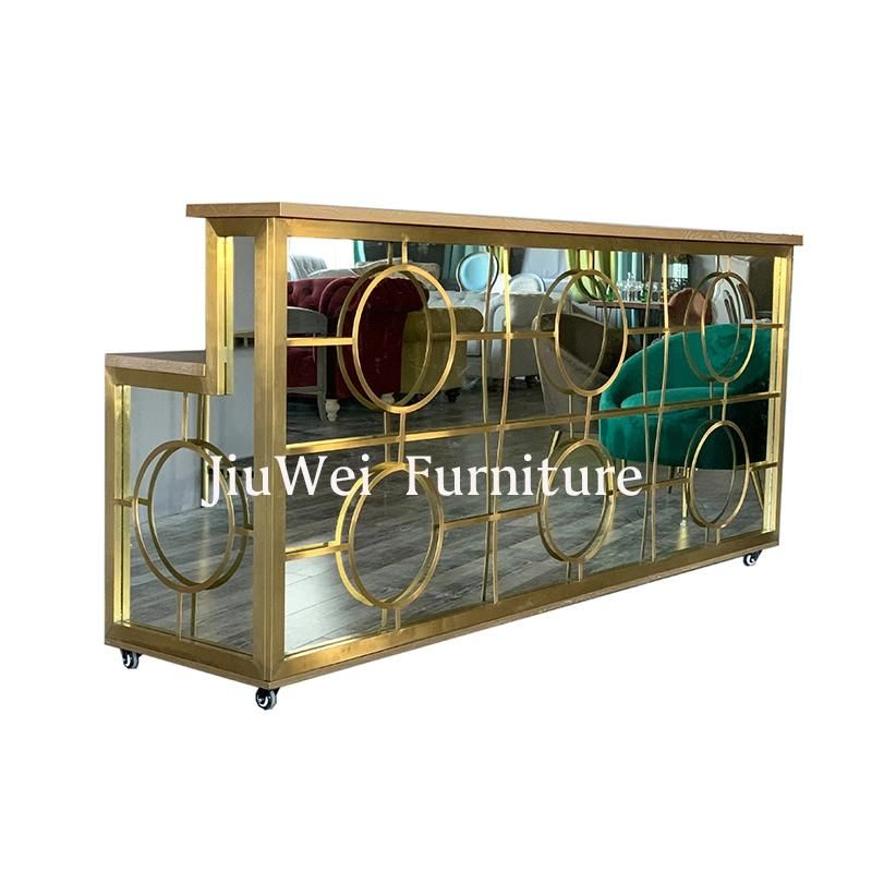 Hot Sale New Style Outdoor Wooden Table/Wedding Bar Table