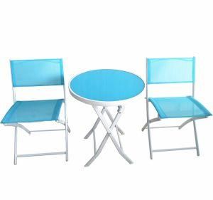 Cheap Metal Patio Folding Furniture 3 Piece Garden Bistro Set Garden Furniture Set