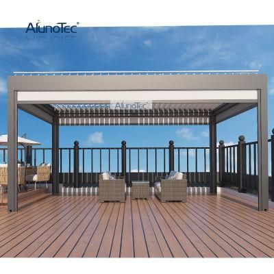 High Quality Custom AlunoTec Solid Plywood Box Packing Easy Assembled Modern Design Pergola