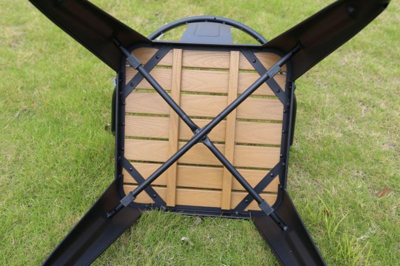 Balcony New Aluminum Metal Furniture Design Luxury Outdoor Dining Sets Garden Furniture Patio Chair Set
