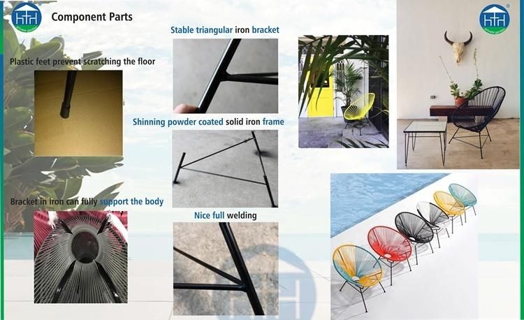 Low Price Simple Outdoor OEM Carton Foshan Garden Furnitures Rattan Furniture Chairs