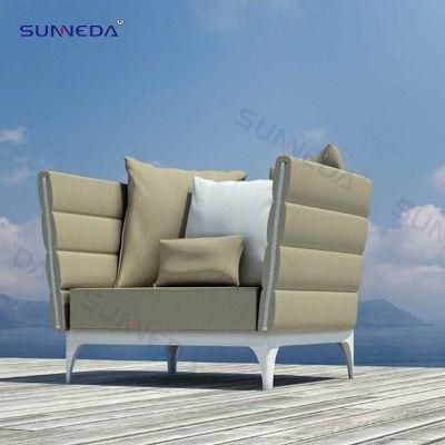 High End Custom Garden Outdoor Modern Sofa Technology of Cotton Sandwiched with Acrylic Cloth