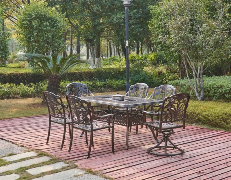 Cast Aluminum Outdoor Patio Chair
