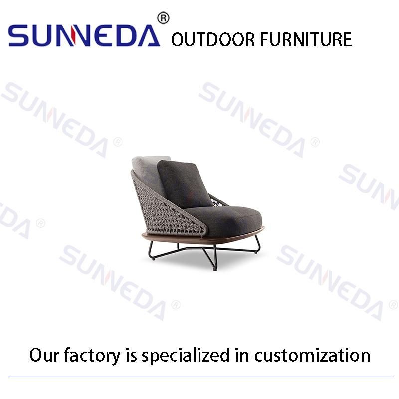 Garden Sets Sofa Outdoor Home Furniture Aluminum Chair Patio Lounge with Table