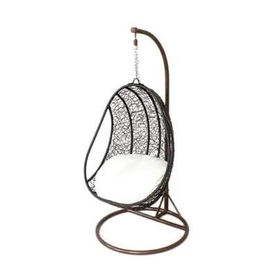 China Factory Lounger Cradle Rattan Comfortable Patio Balcony Swing Chair