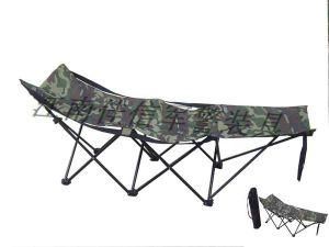 Camouflage Military and Tactical Outdoor Folding Camp Bed