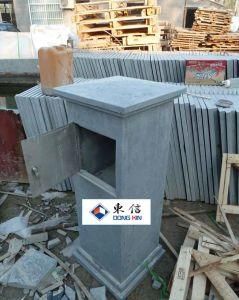 China Blue Limestone Mailbox