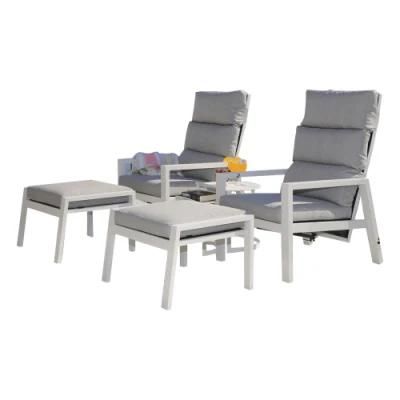 High Quality Simple Modern OEM Carton Foshan Outdoor Rocking Chair Patio Reclining Garden Chairs