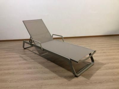 Good Service OEM Unfolded Foshan Rattan Double Sunbed Outdoor Sun Lounger Chaise Lounge