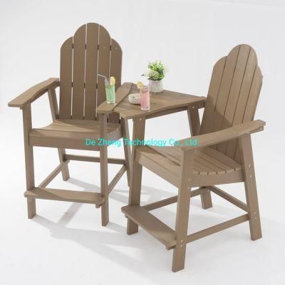 Factory Direct Price Teak Wood Bistro Bar Beach Leisure Outdoor Furniture Set