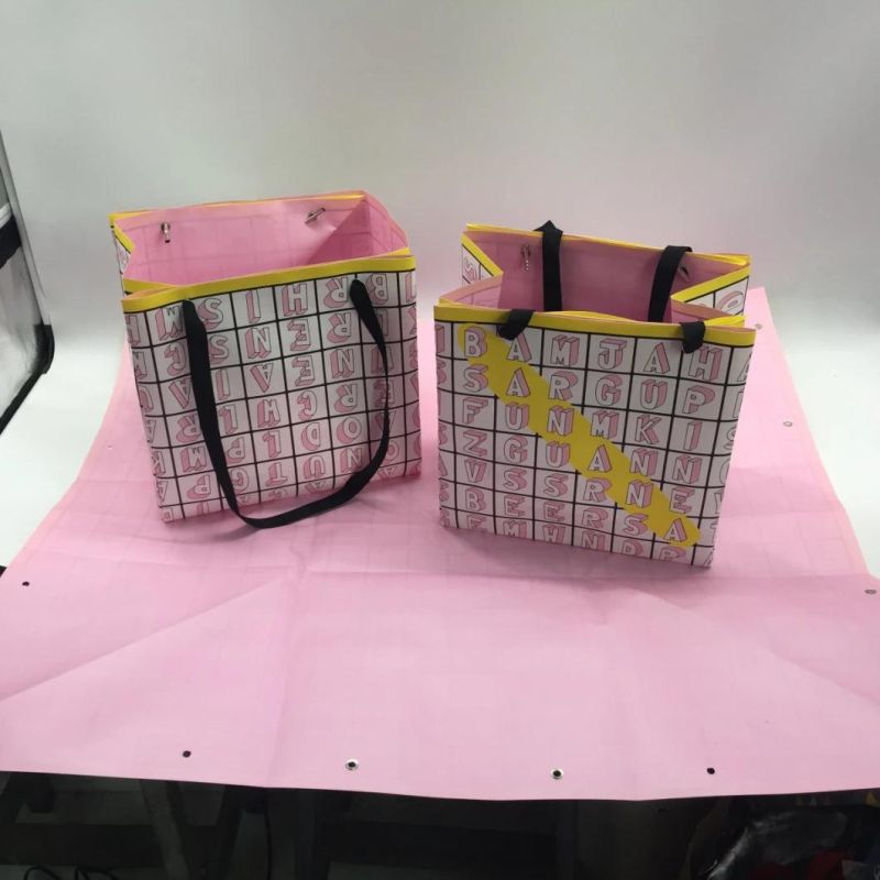 Foldable Double Function Bag Multifunctional Mat PP Woven Picnic Bag Mat