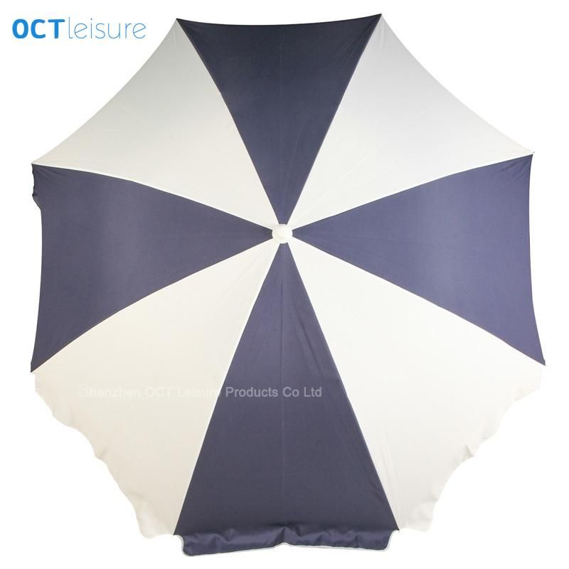Aluminum Beach Umbrella with Fiberglass Frame (OCT-AUFBP01)