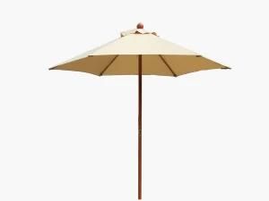 Hot Sale 10FT Wood Umbrella Outdoor Umbrella Sun Beach Umbrella Parasol