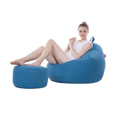 Wholesale Living Room Furniture, Tear Shape Bean Bag Filler Customized Indoor Sofa Bed Large Bean Bag Chair