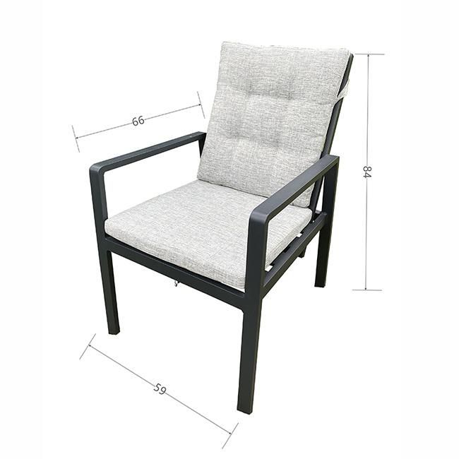 New Metal OEM 9 Piece Patio Cheap Outdoor Dining Set
