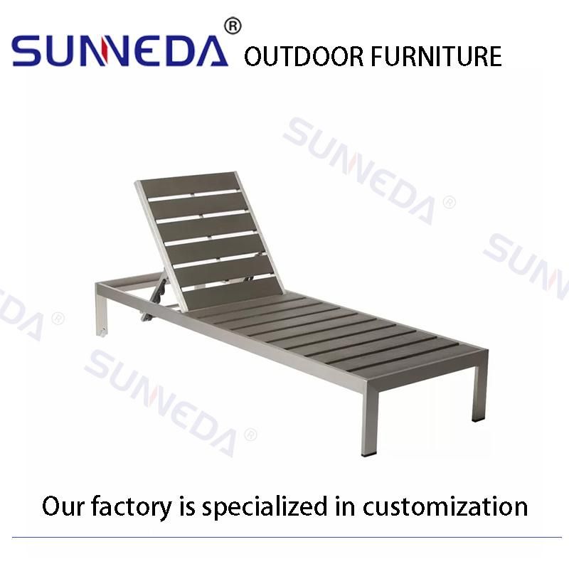 All Weather Best Selling Adjustable Powder Coating Durable Fashion Outdoor Lounger