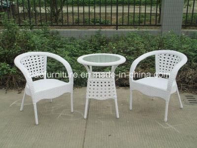 Cow Eye Weaving Outdoor Rattan Table Set