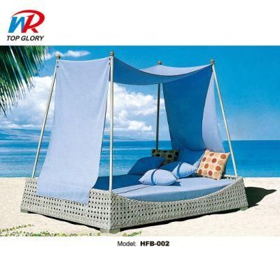 Modern Outdoor Garden Patio Hotel Resort Villa Rope Beach Chair Sun Lounger Daybed Sunbed