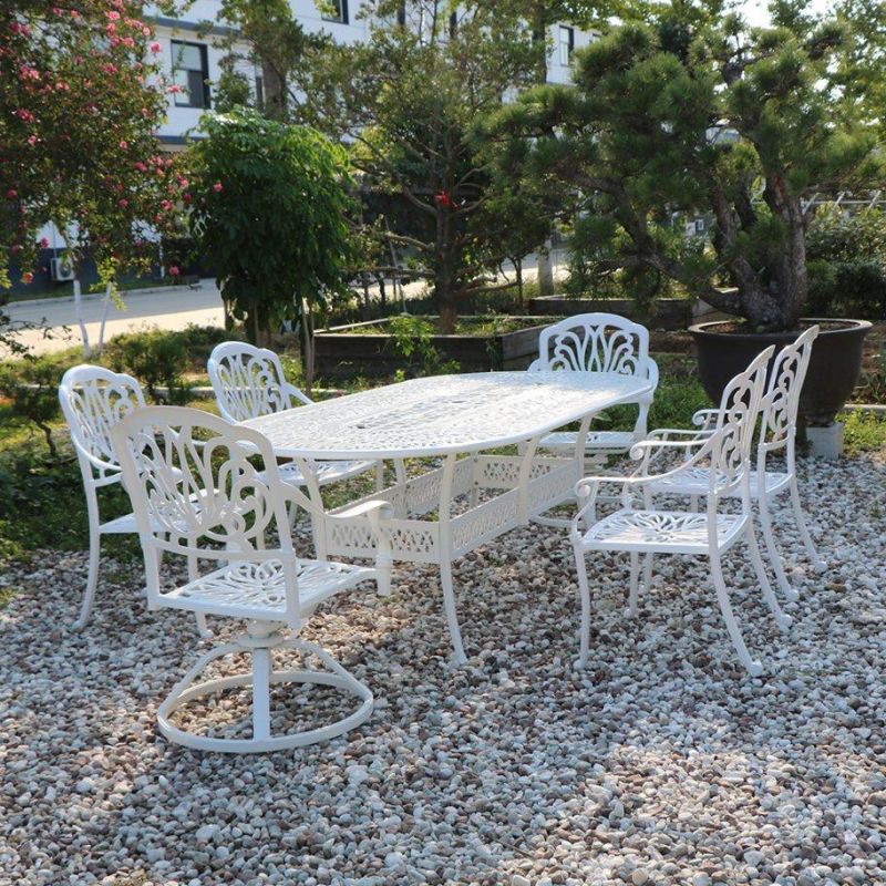Kd Casual Live Aluminum Bistro Set 5 PCS Dinner Table Set and Chairs