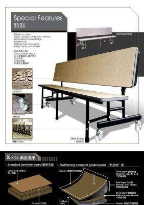 2017 New Design Wooden Folding Bench