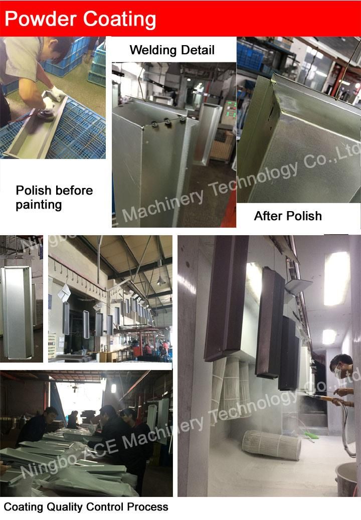 Customized Water Proof Outdoor Metal Mailbox with Powder Coating