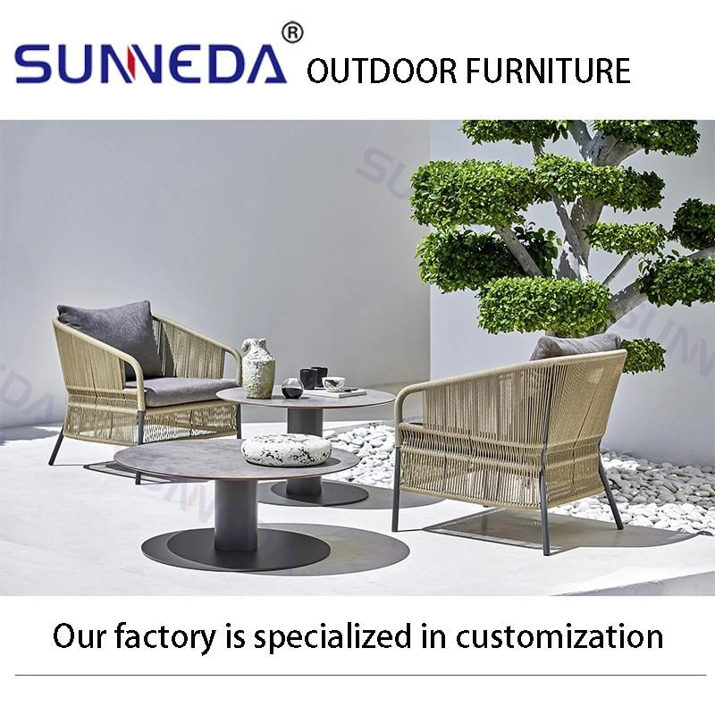 Hot Selling Bistro Factory Directly Sell Lawn Outdoor Sofa Chairs