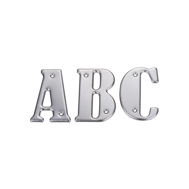 Stainless Steel Zinc Aluminum Door Plate / Fencing House Letterbox Number