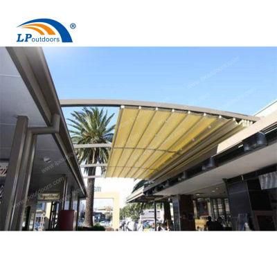 Waterproof Motorized Retractable Roof Pergola for Outdoor Restaurant