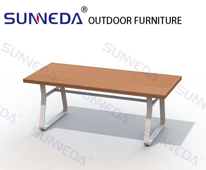 Luxury Club Hotel Chairs Outdoor Garden Dining Table Sets