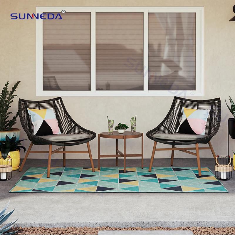 Simple Chairs with Kd Structure Save Space and Rock Plate Desktop