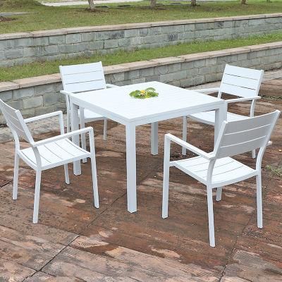 Top Quality Outdoor Garden Rattan Furniture Outside Table and Chair Dining Set Bistro Sets