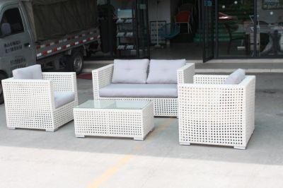 Customized New Darwin or OEM 3 Seat Patio Sofa Wicker Furniture Outside