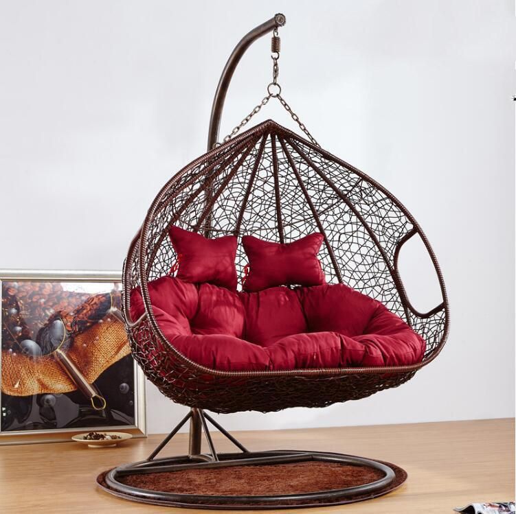 Customized Leisure Hanging Patio Garden Rattan Wedding Swing Chair