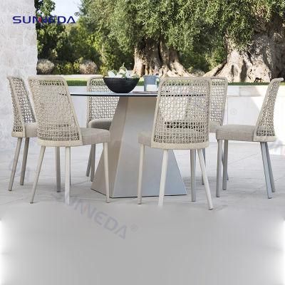 Modern Leisure Patio Furniture Garden Dining Table Sets