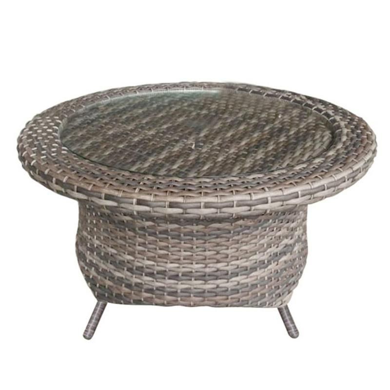 Factory Custom PE Rattan Cost-Effective Park Outdoor Dining Tables and Chairs Set