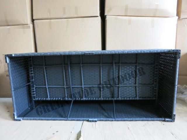 Classic Outdoor Garden Rattan Furniture Wicker Woven Sofa Set 4PCS for Hotel Home