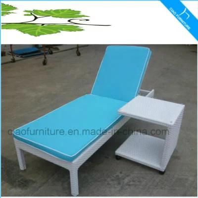 Outdoor Furniture Rattan Sun Lounger (7016-1)