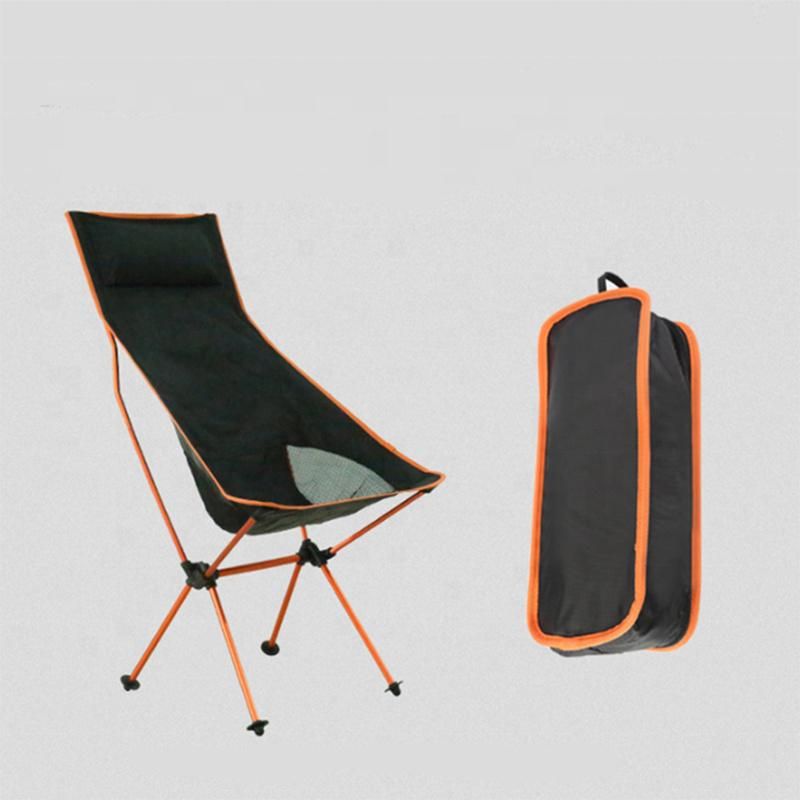 Folding Chair Ultralight Portable Fishing Beach Moon Chairs Camping Travel Picnic Tools Ultralight Folding Chair Esg15096