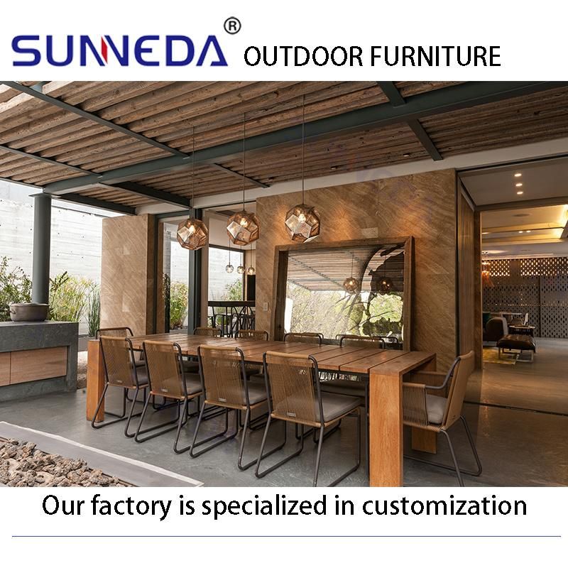 Ecological Design Leisure Bistro Studio Picnic Hotel Outdoor Armchair All - Weather Suitable Set for Balcony Garden Courtyard Indoor and Outdoor Decoration