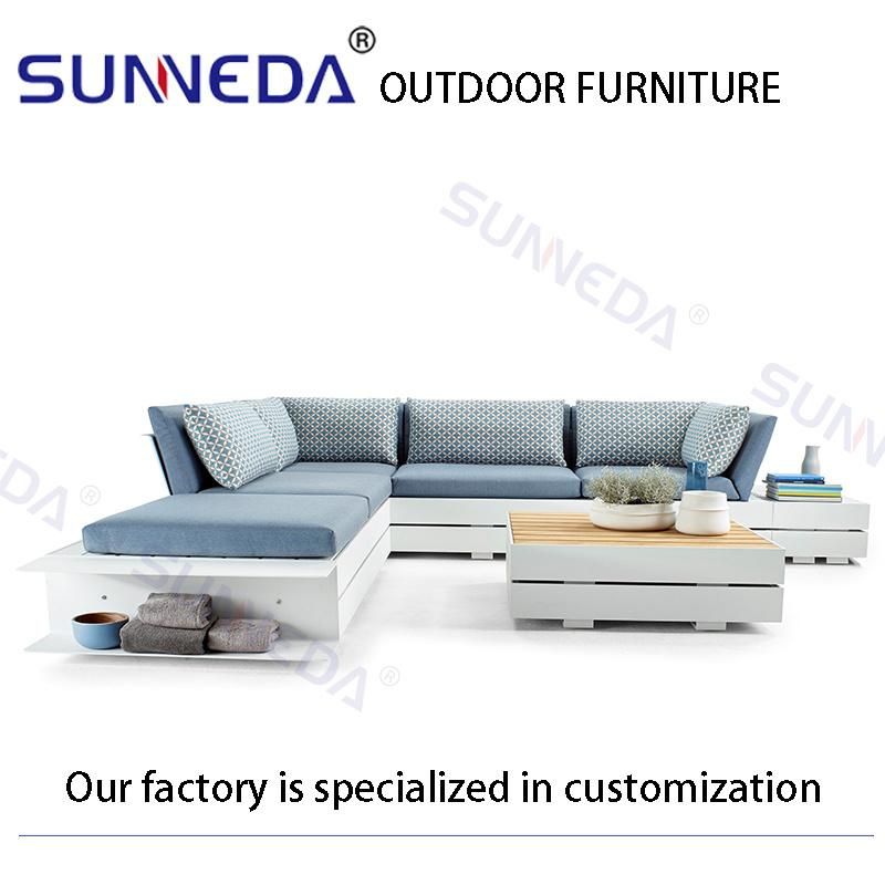 Aluminum Frame Morden Furniture Outdoor Chairs Garden Sofas Sets