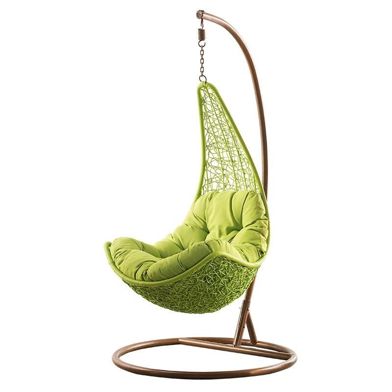 Leisure Outdoor Balcony Garden Hotel Armless Maple Leaf Swing Chair
