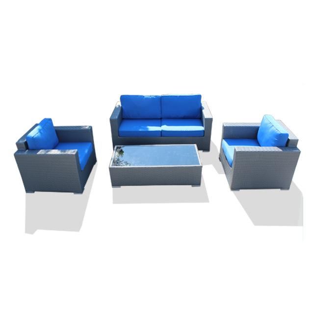 TUV Outdoor Rattan Furniture Patio Chair and Garden Sofa Set