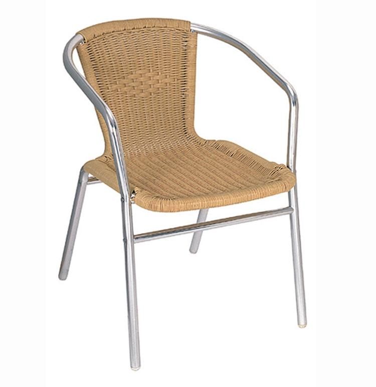 Outdoor Chair Aluminum Rattan Modern Waterproof Design Wholesale
