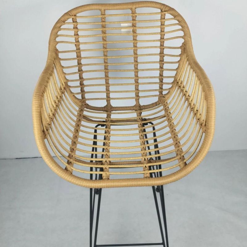 Durable Rattan Wicker Coffee Living Garden Chairs