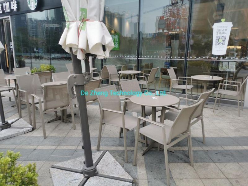 Cheap Wicker Rattan Chair Set Casual Minimalist Design Outdoor Balcony Restaurant Dining Set